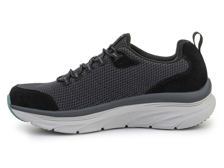 Men's Wide Fit Skechers Bersaga 232263 D'lux Walking Trainers in Olive - Image 1