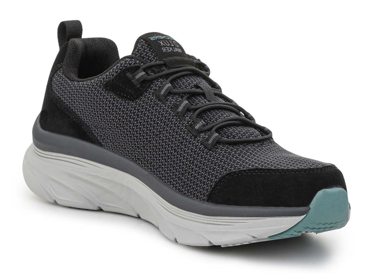 Men's Wide Fit Skechers Bersaga 232263 D'lux Walking Trainers in Olive - Image 1