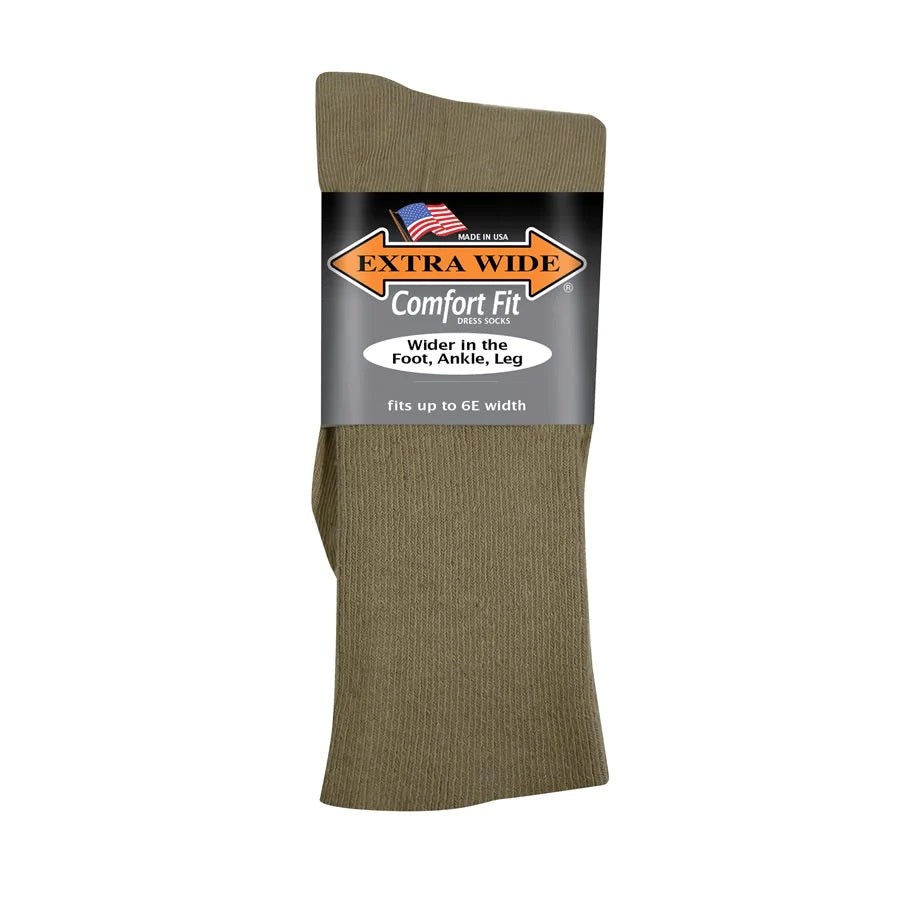 Mens Extra Wide 3803 Dress Socks in 12 UK-16 UK - Image 2