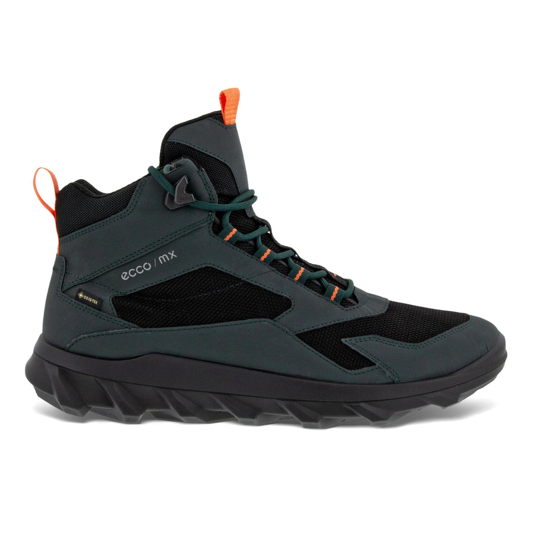 Men's Wide Fit ECCO Mx M Mid Gtx GORE TEX Boots in Black - Image 10