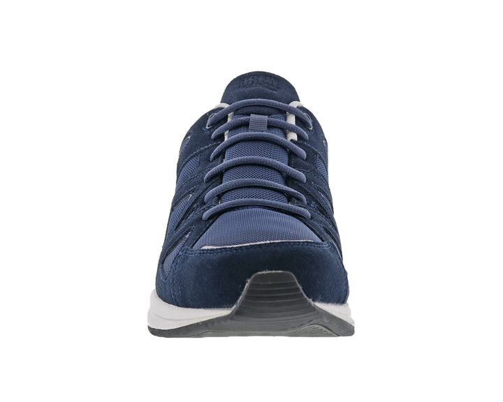 Mens Wide Fit Drew Energy Trainers in Navy - Image 1