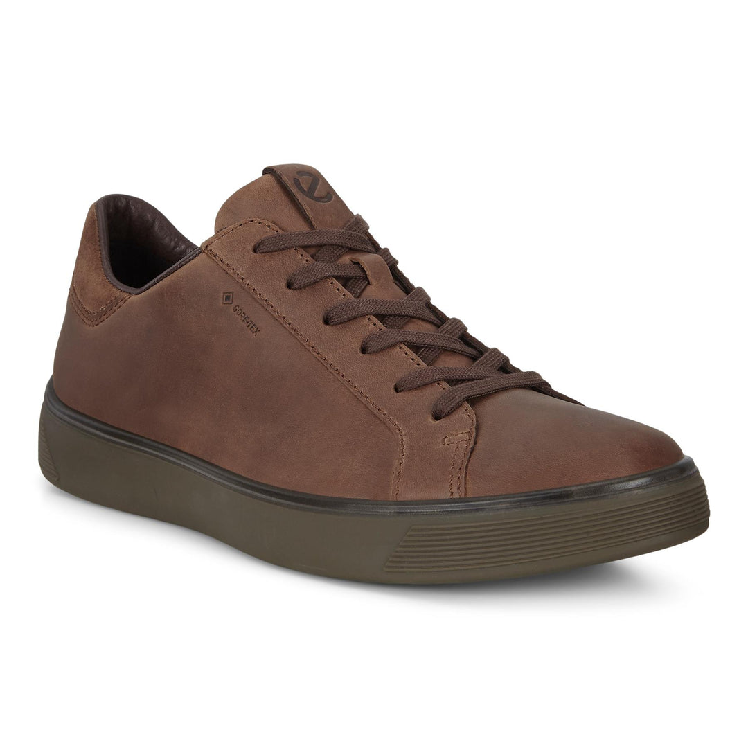 Men's Wide Fit ECCO Street Tray M GORE-TEX Shoes in Black - Image 9