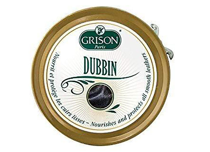 Grison Dubbin Dark Brown 100ml Bees Wax Polish in Dark Brown - Image 1
