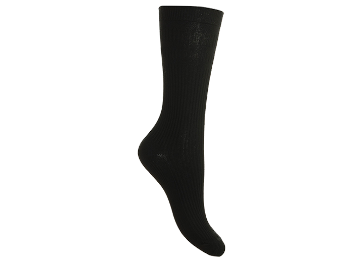 Womens Wide Fit HJ HJ91 Softop Cotton Socks in 4 UK-7 UK - Image 1