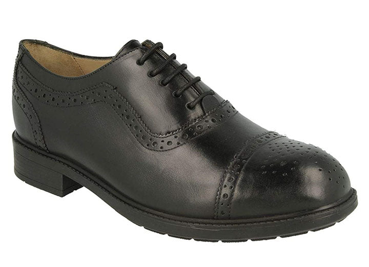Men's Wide Fit DB Lambeth Formal Shoes in Black - Image 1