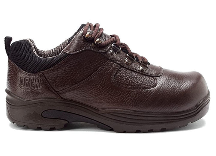Mens Wide Fit Drew Boulder Waterproof Shoes in Black - Image 7