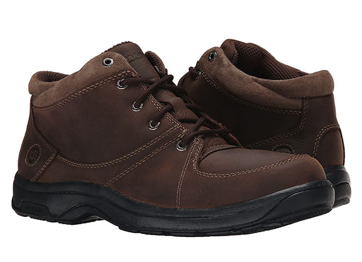 Mens Wide Fit Dunham 8006 Boots in Brown - Image 1