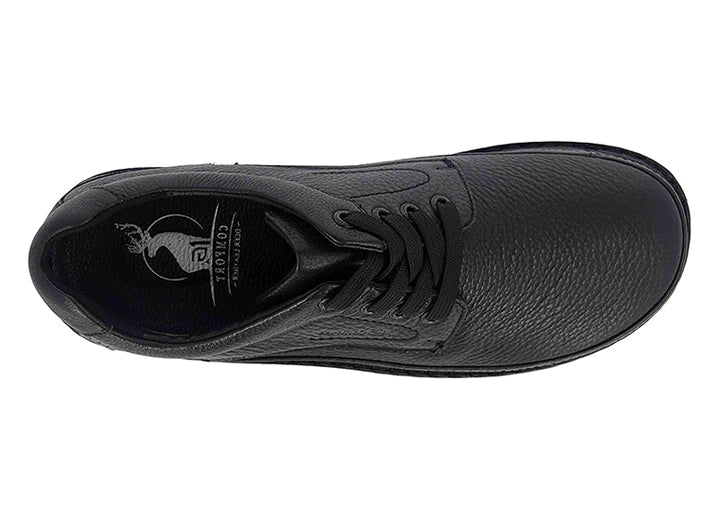 Mens Wide Fit Grunwald P-3706 Lace Shoes in Black - Image 5
