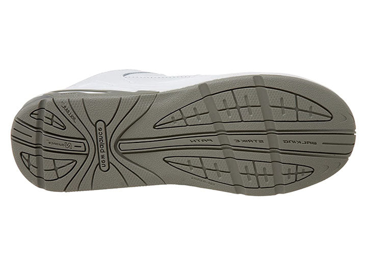 Mens Wide Fit New Balance MW927WT Trainers in White - Image 6