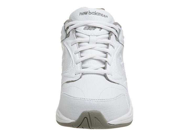 Mens Wide Fit New Balance MW927WT Trainers in White - Image 3