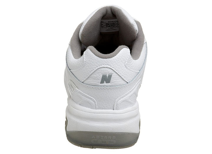 Mens Wide Fit New Balance MW927WT Trainers in White - Image 4