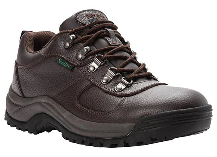 Mens Wide Fit Propet MBA022L Cliff Walker Walking Trainers in Black - Image 1