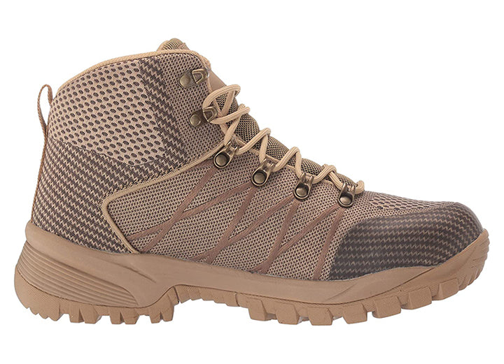 Mens Wide Fit Propet Traverse Boots in Black & Dark Grey - Image 9