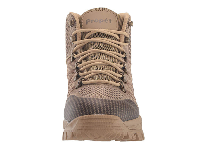 Mens Wide Fit Propet Traverse Boots in Black & Dark Grey - Image 11