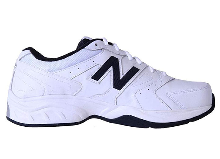 Mens Wide Fit New Balance MX624WN3 Trainers ABZORB in White - Image 1