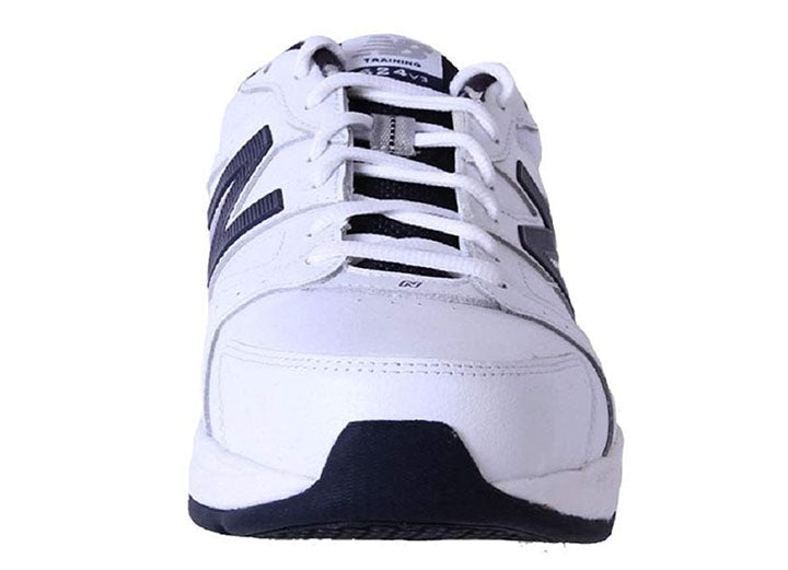 Mens Wide Fit New Balance MX624WN3 Trainers ABZORB in White - Image 3