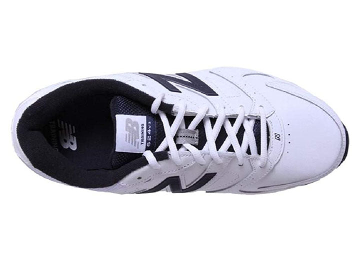 Mens Wide Fit New Balance MX624WN3 Trainers ABZORB in White - Image 1
