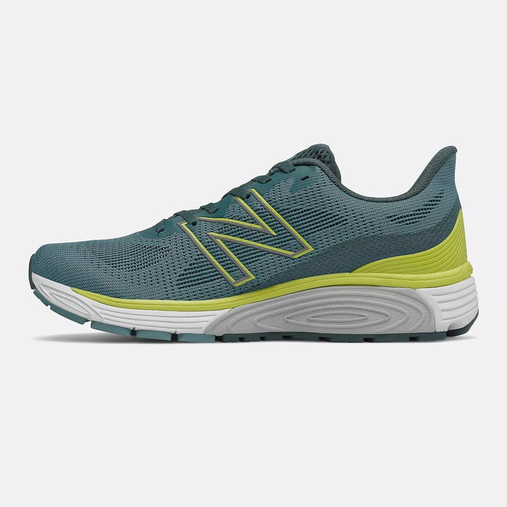 Women's Wide Fit New Balance MVYGOLY2 Vaygo Running Trainers - Green/Yellow in Green/Yellow - Image 1