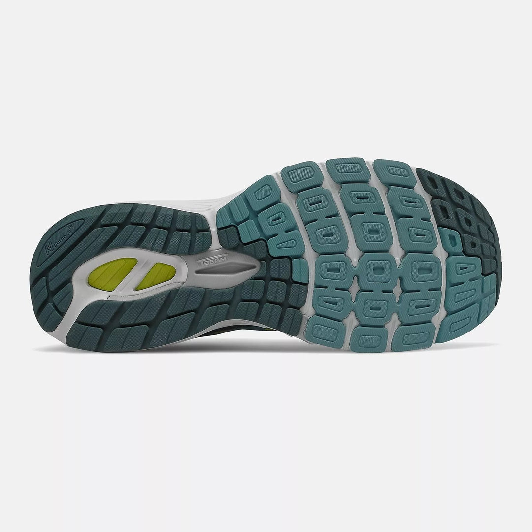Women's Wide Fit New Balance MVYGOLY2 Vaygo Running Trainers - Green/Yellow in Green/Yellow - Image 6