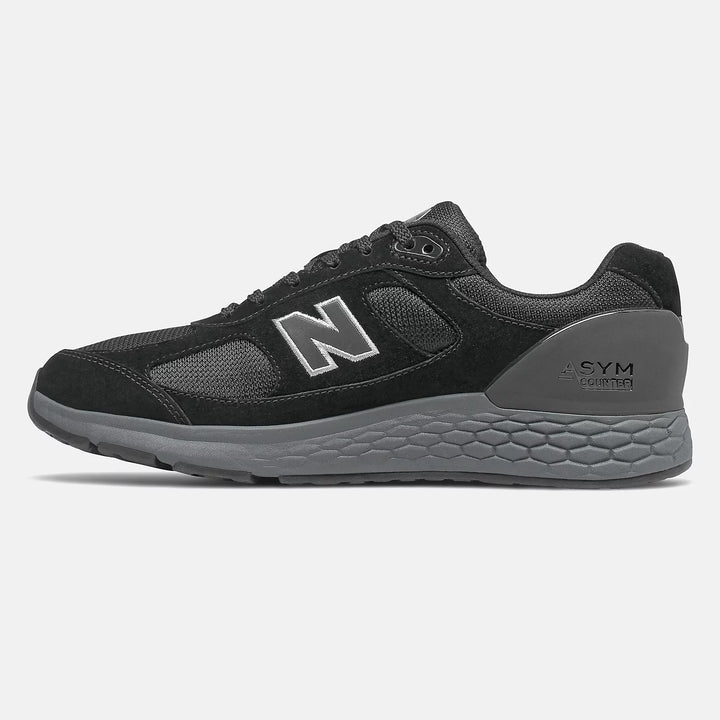 Mens Wide Fit New Balance MW1880 Walking  Grey Trainers in Grey/Eclipse - Image 1