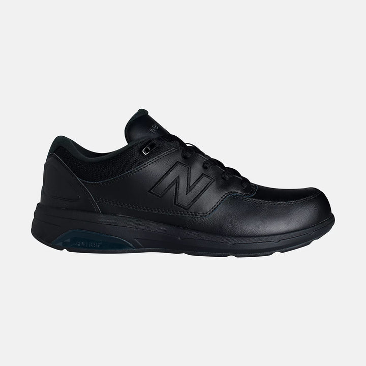 Mens Wide Fit New Balance MW813BK Walking Trainers in Black - Image 1