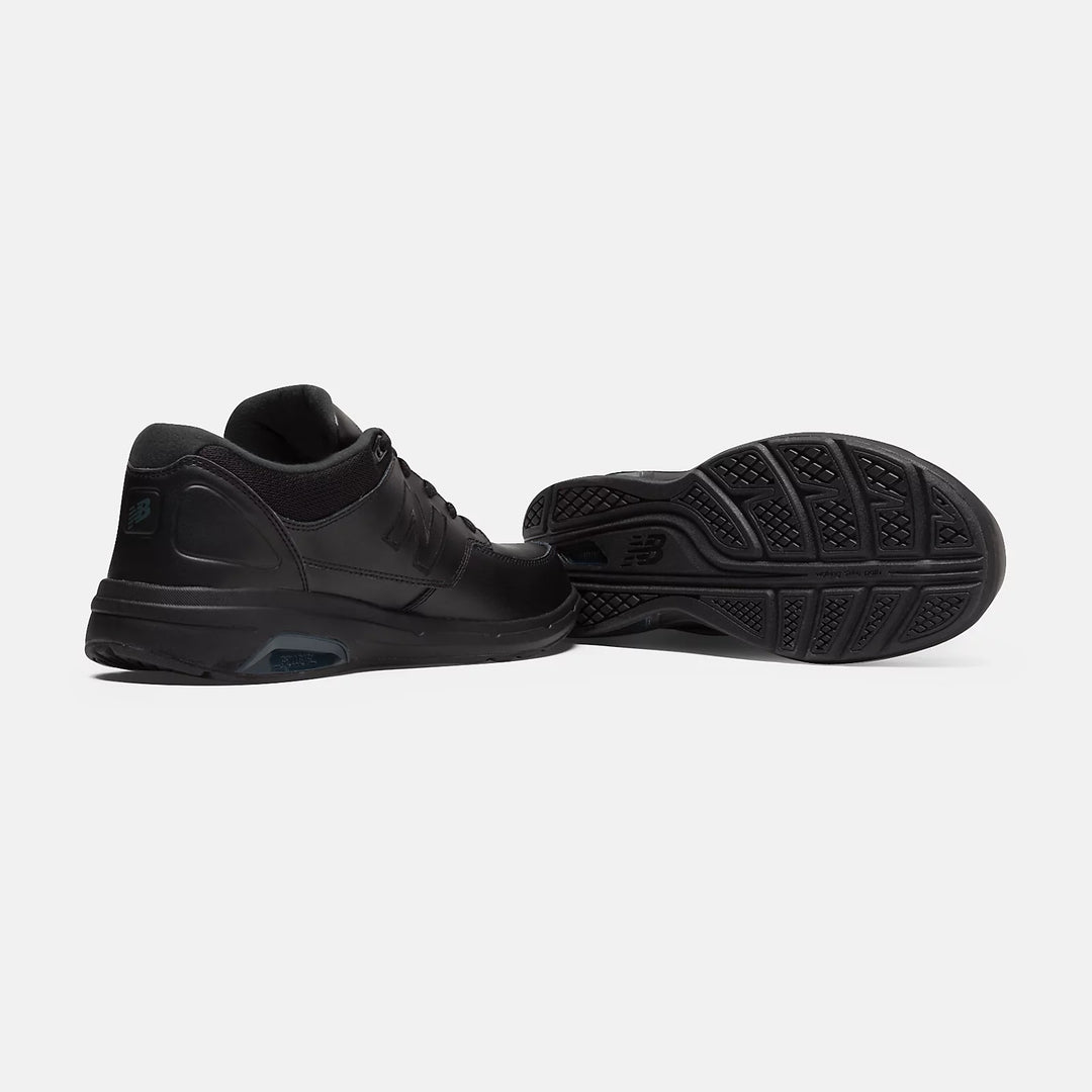 Mens Wide Fit New Balance MW813BK Walking Trainers in Black - Image 6