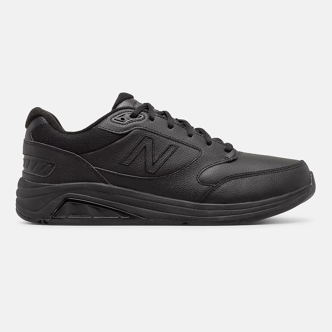Mens Wide Fit New Balance MW928BK Trainers in Black - Image 3