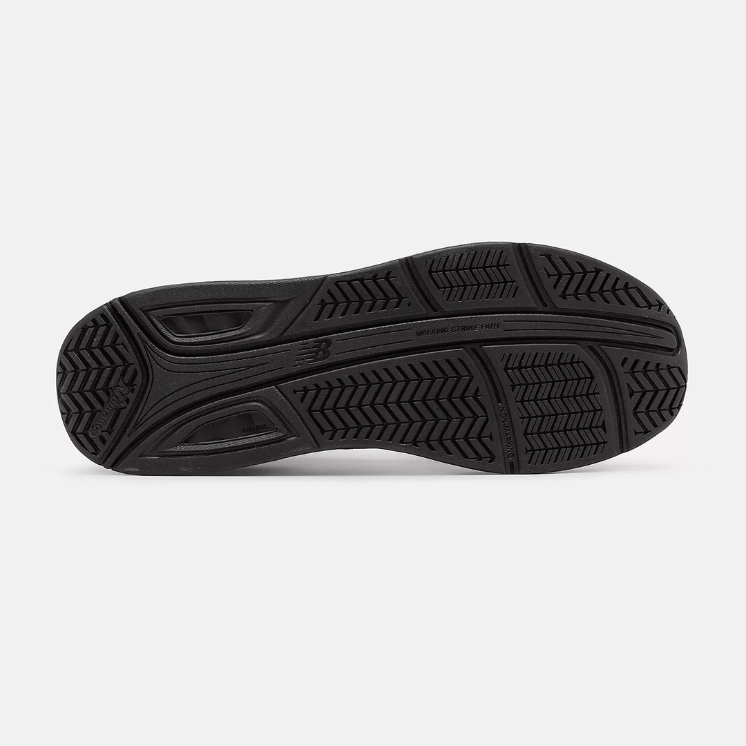 Womens Wide Fit New Balance MW928BK3 Black Walking Rollbar Stability Trainers in Black - Image 5