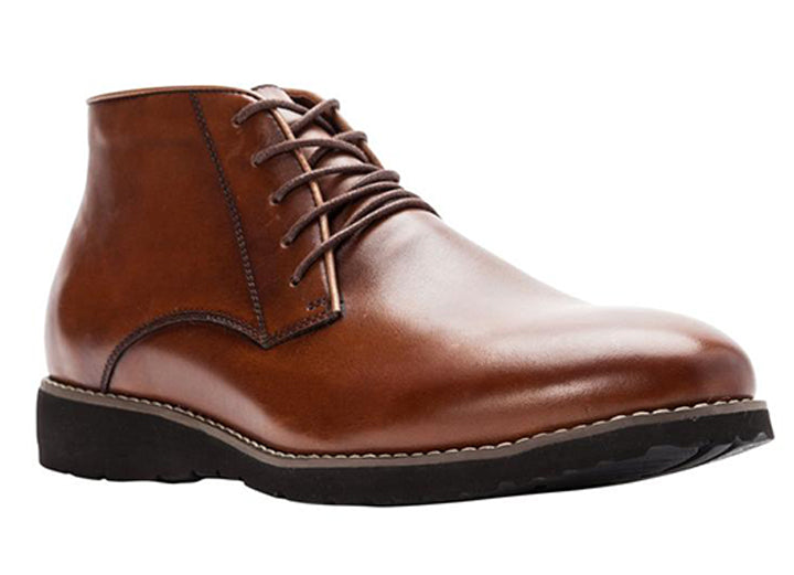 Mens Wide Fit Propet Grady Formal Boots in Black - Image 6
