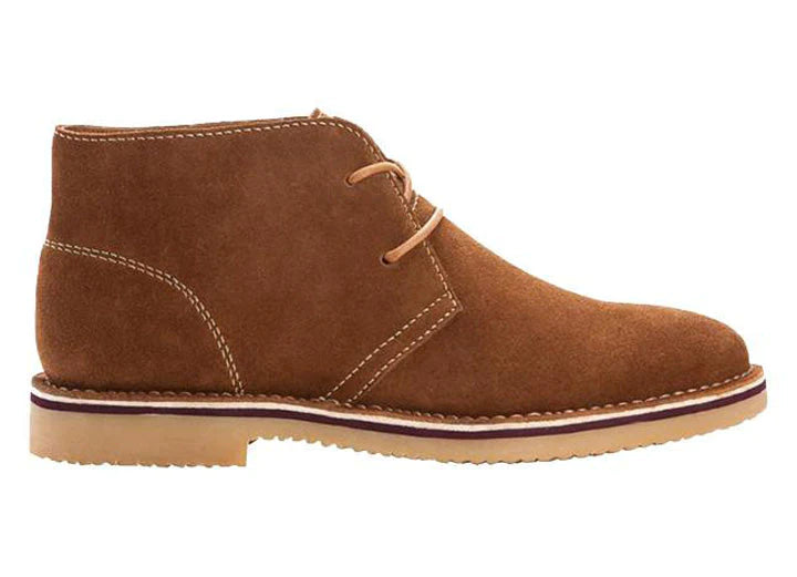 Mens Wide Fit Propet MCX012SBLK Findley Desert Boots in Black - Image 4