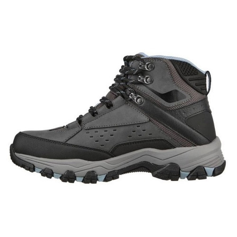 Women's Wide Fit Skechers 2E |Relaxed Fit| 158257 Selmen Hiking Waterproof Outdoor Boots in Chocolate - Image 7