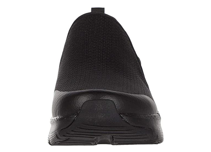 Mens Wide Fit Skechers Arch Fit Banlin Shoes in Black - Image 1