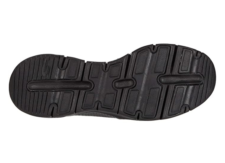 Mens Wide Fit Skechers Arch Fit Banlin Shoes in Black - Image 8