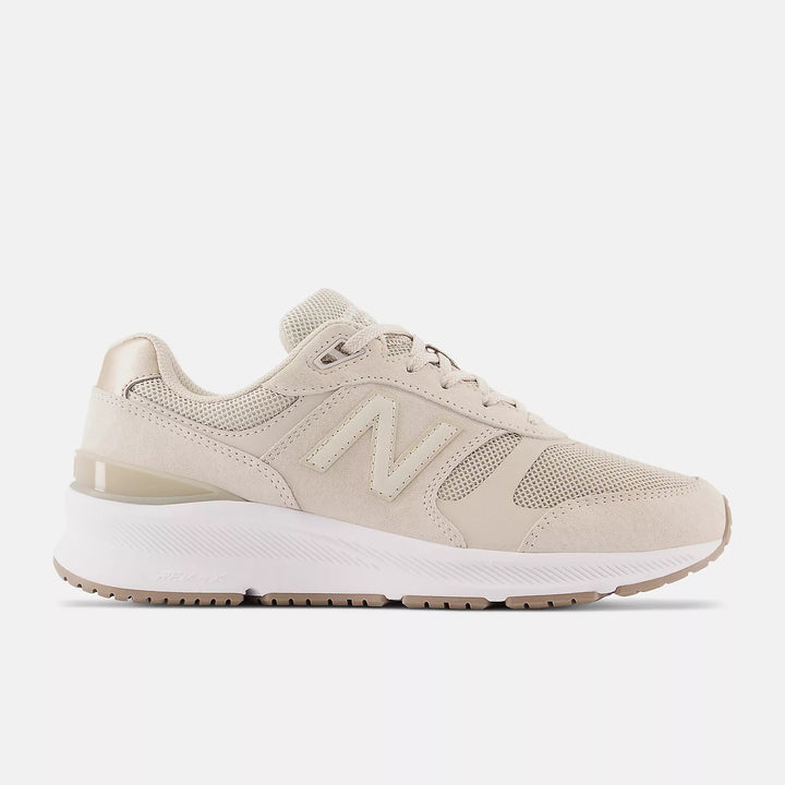 Womens Wide Fit New Balance WW880 Walking Trainers in Black - Image 1